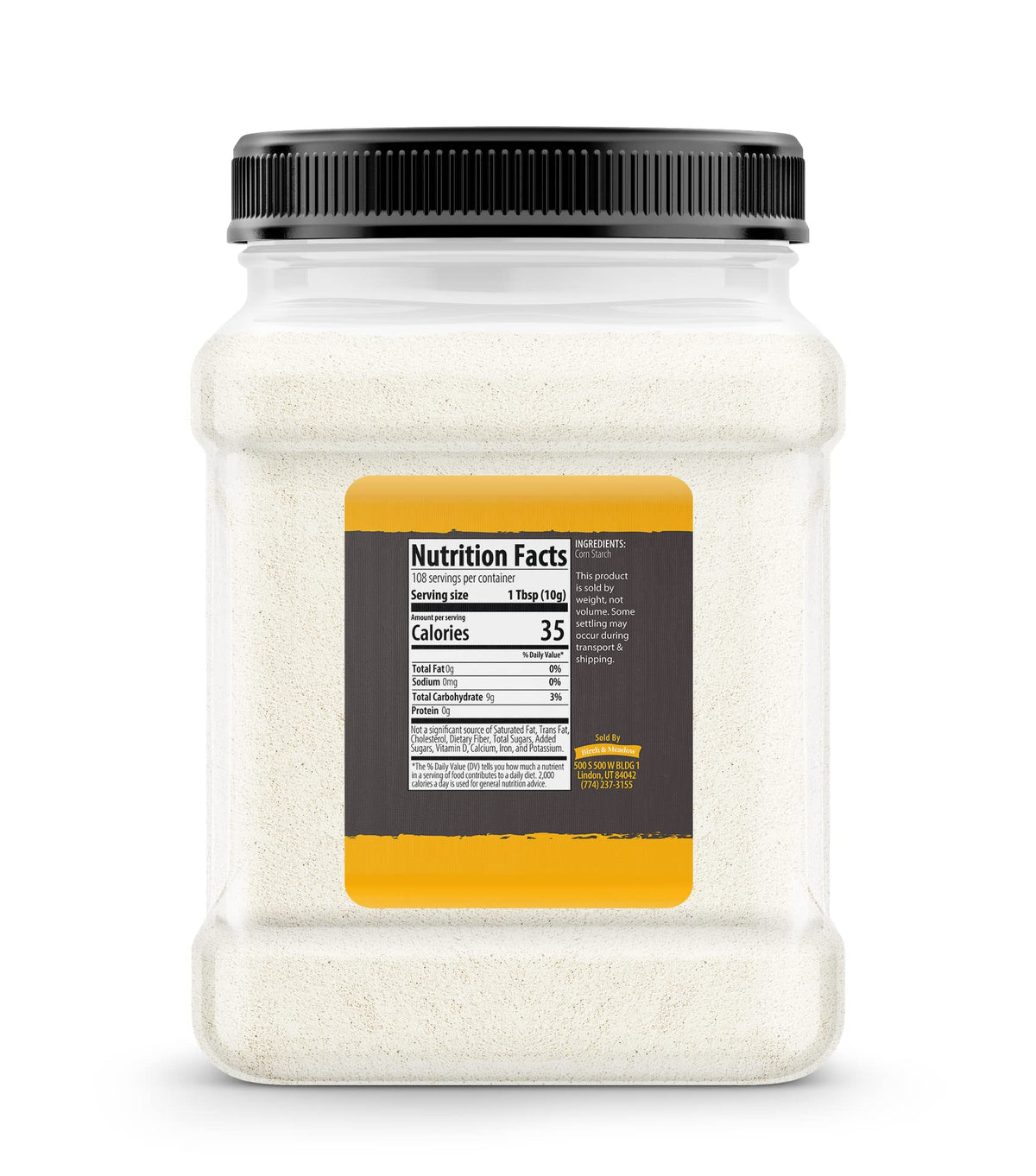 Birch & Meadow corn starch thickening sauces quickly for weeknight meals.