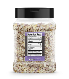 Birch & Meadow freeze-dried shallots added to dressings for brightness and convenience.