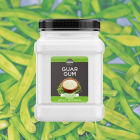 Birch and Meadow Guar Gum jar used to thicken gravy for a silky texture.
