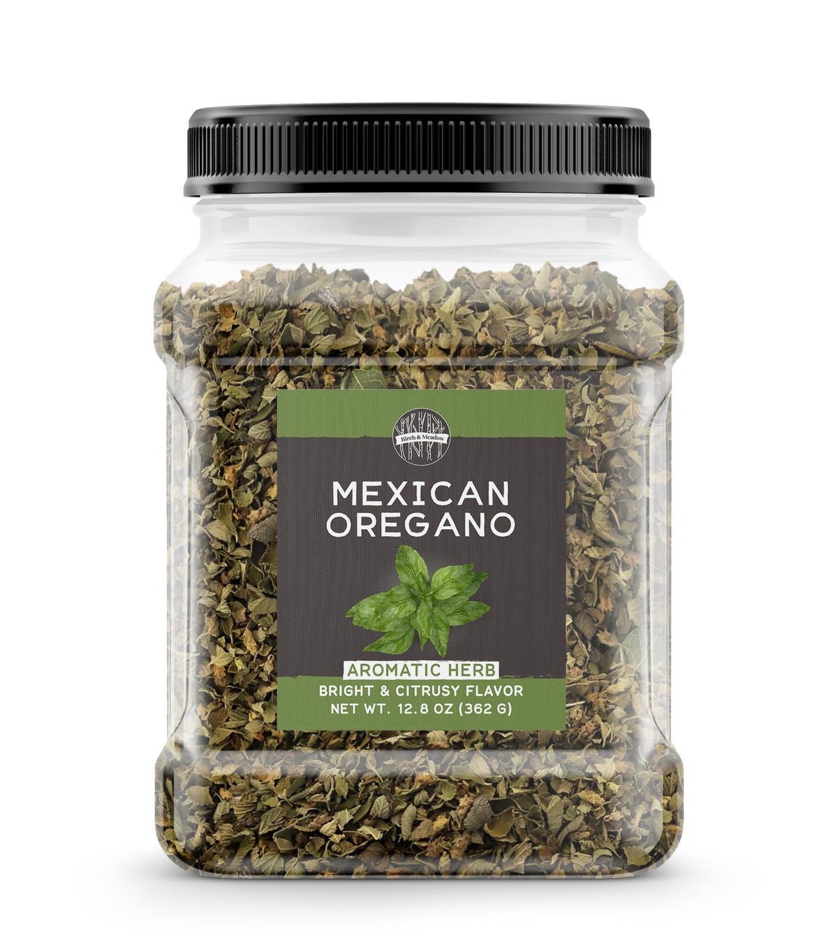 Birch & Meadow Mexican oregano bottle front, ideal for authentic mole flavor