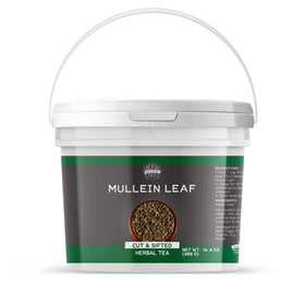Birch & Meadow Mullein Leaf Tea packaging highlights pure, food-grade ingredients for safe everyday use.
