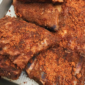 Birch & Meadow smoky mesquite seasoning USA packaging preserves freshness.