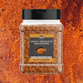 Birch & Meadow smoky mesquite seasoning dish sprinkle boosts savory sauces.