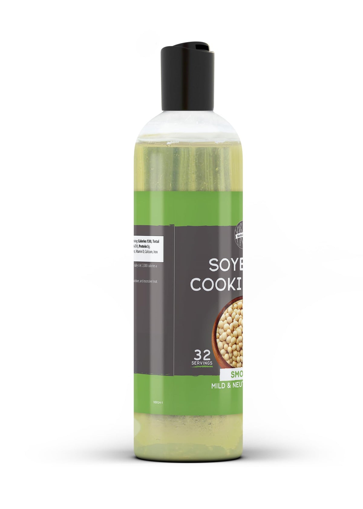 Birch & Meadow Soybean Oil pour shown in a pan for frying and sautéing.