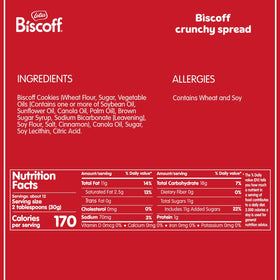 Biscoff Crunchy Cookie Butter eight-pack in a pantry arrangement.