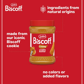 Biscoff cookie butter in a sandwich for a sweet lunch