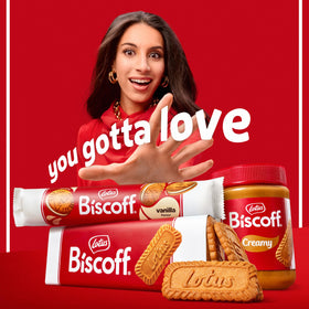 Biscoff cookies 300-pack individually wrapped, convenient on-the-go snack option