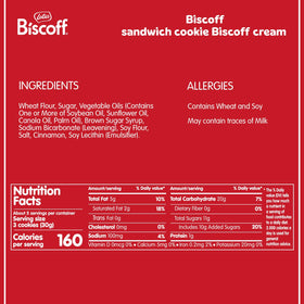 Dunk-ready Biscoff cookies beside a coffee cup.