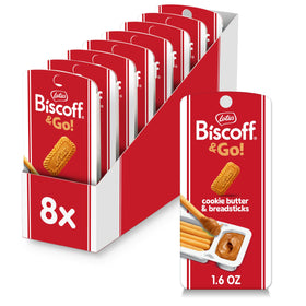 Biscoff GO snack pack with cookie butter and breadsticks ready for on-the-go