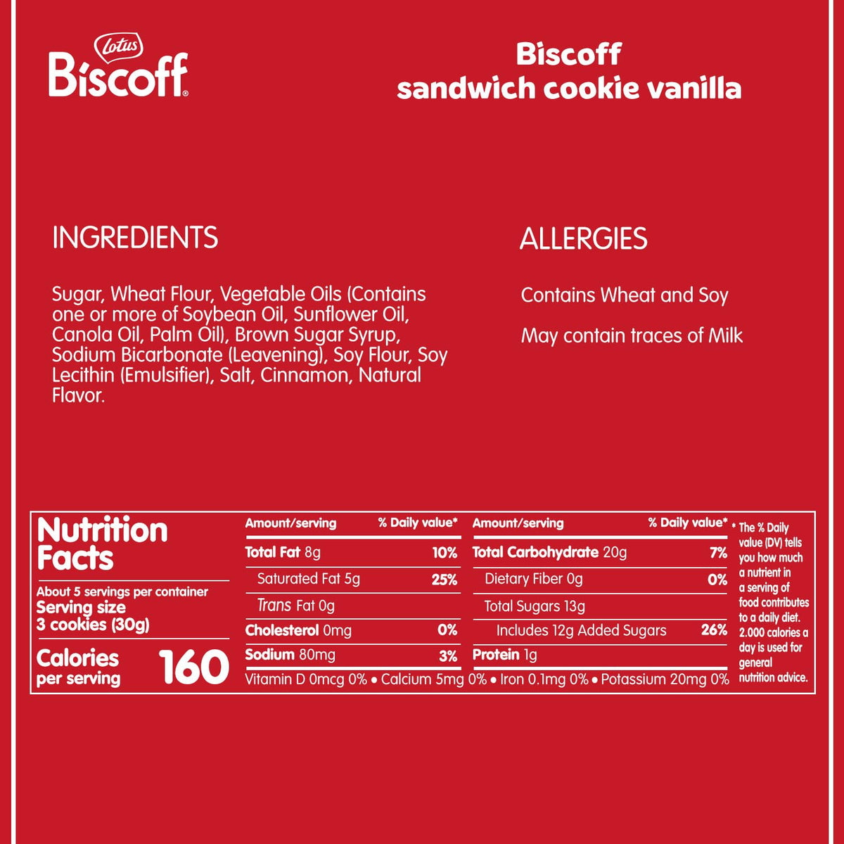 Biscoff Lotus vanilla cookies served on plate for quick snack moments
