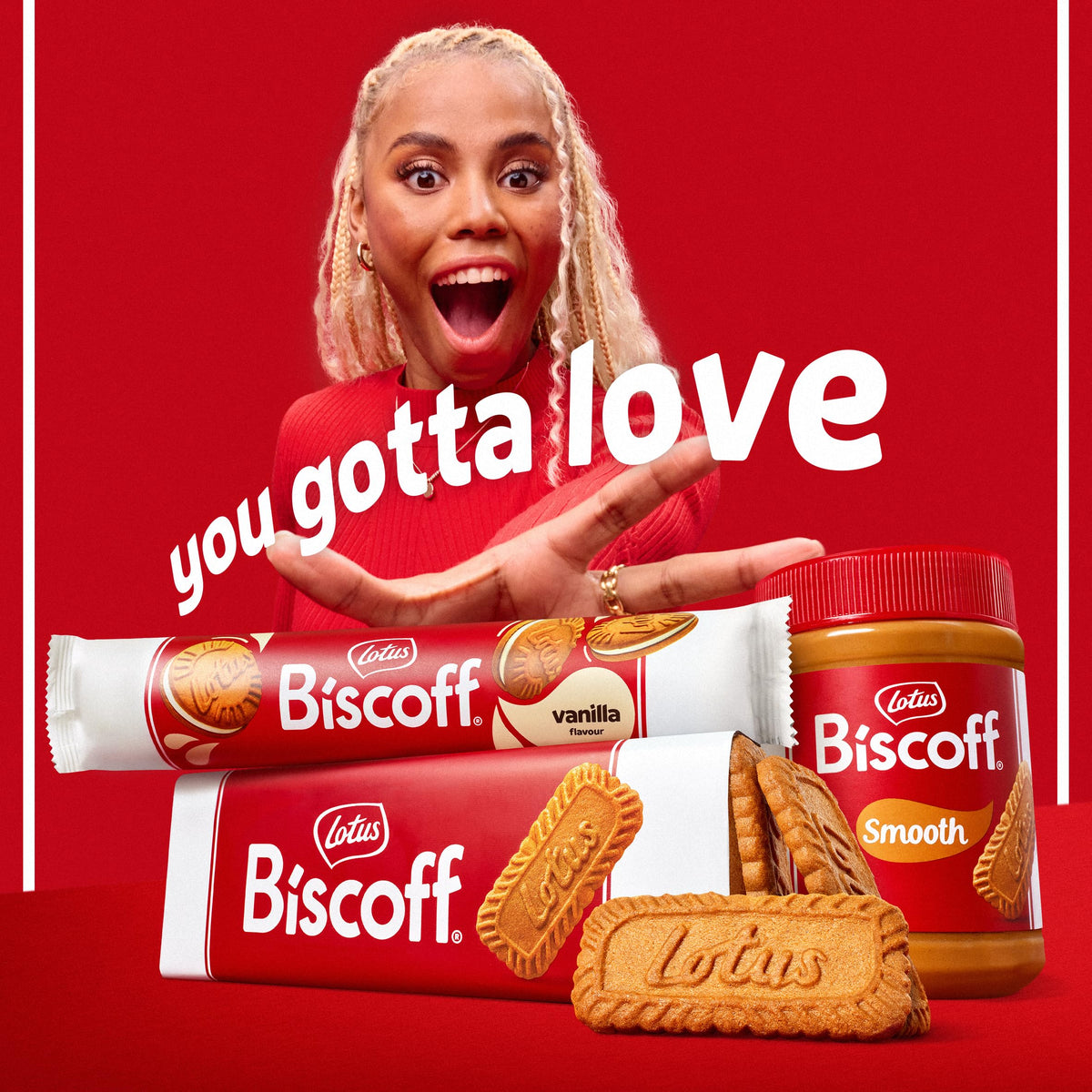 Biscoff creamy cookie butter swirl for desserts and pastries