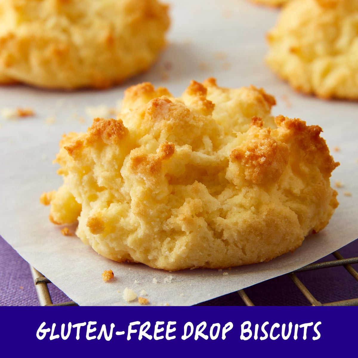 Bisquick gluten free pancake mix bowl batter ready for fluffy pancakes.