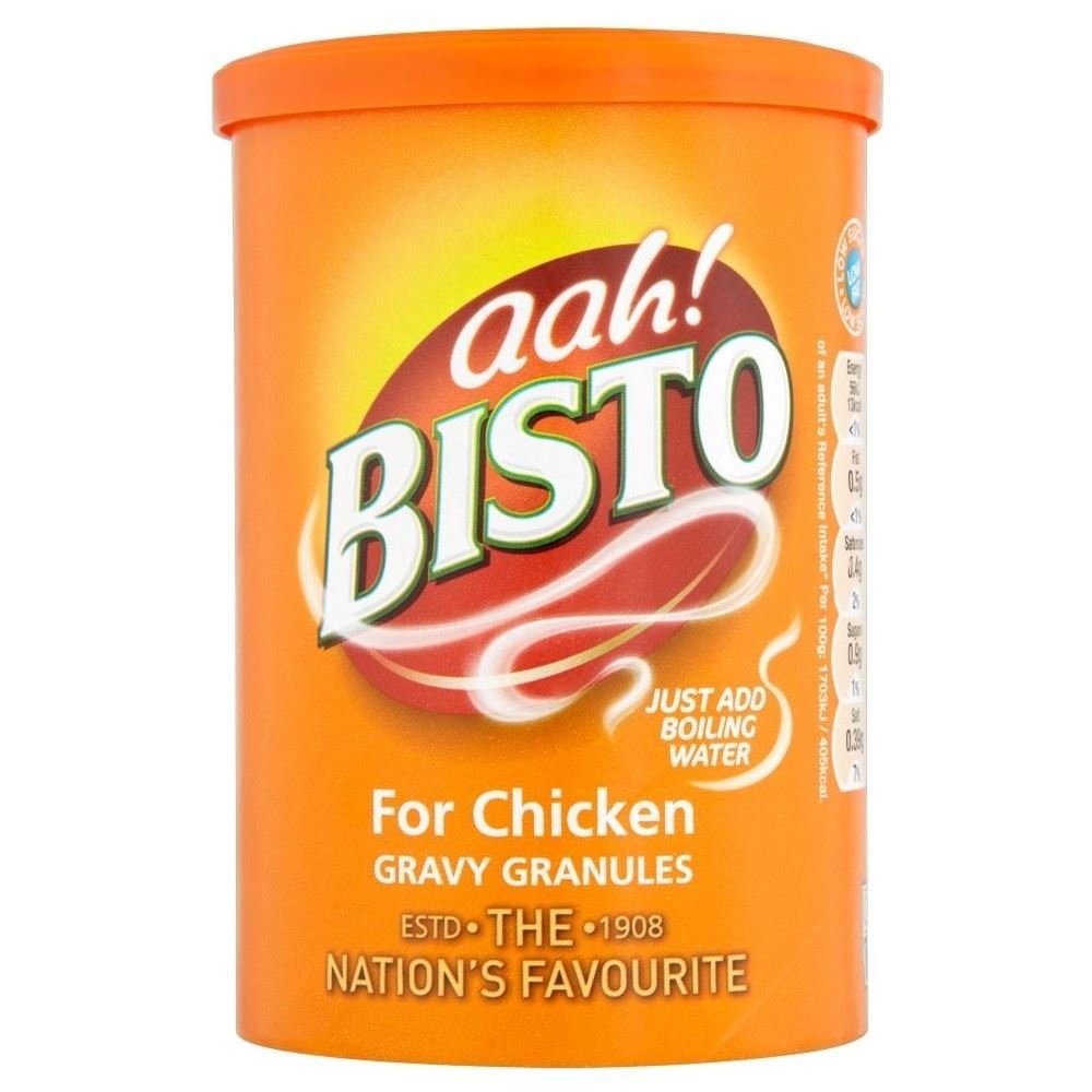 Bisto chicken gravy granules 170g pack 2 for roasts and mashed potatoes