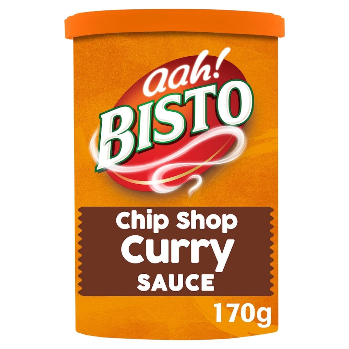 Bisto Chip Shop Curry Sauce Granules packshot, a convenient pantry staple for quick meals.