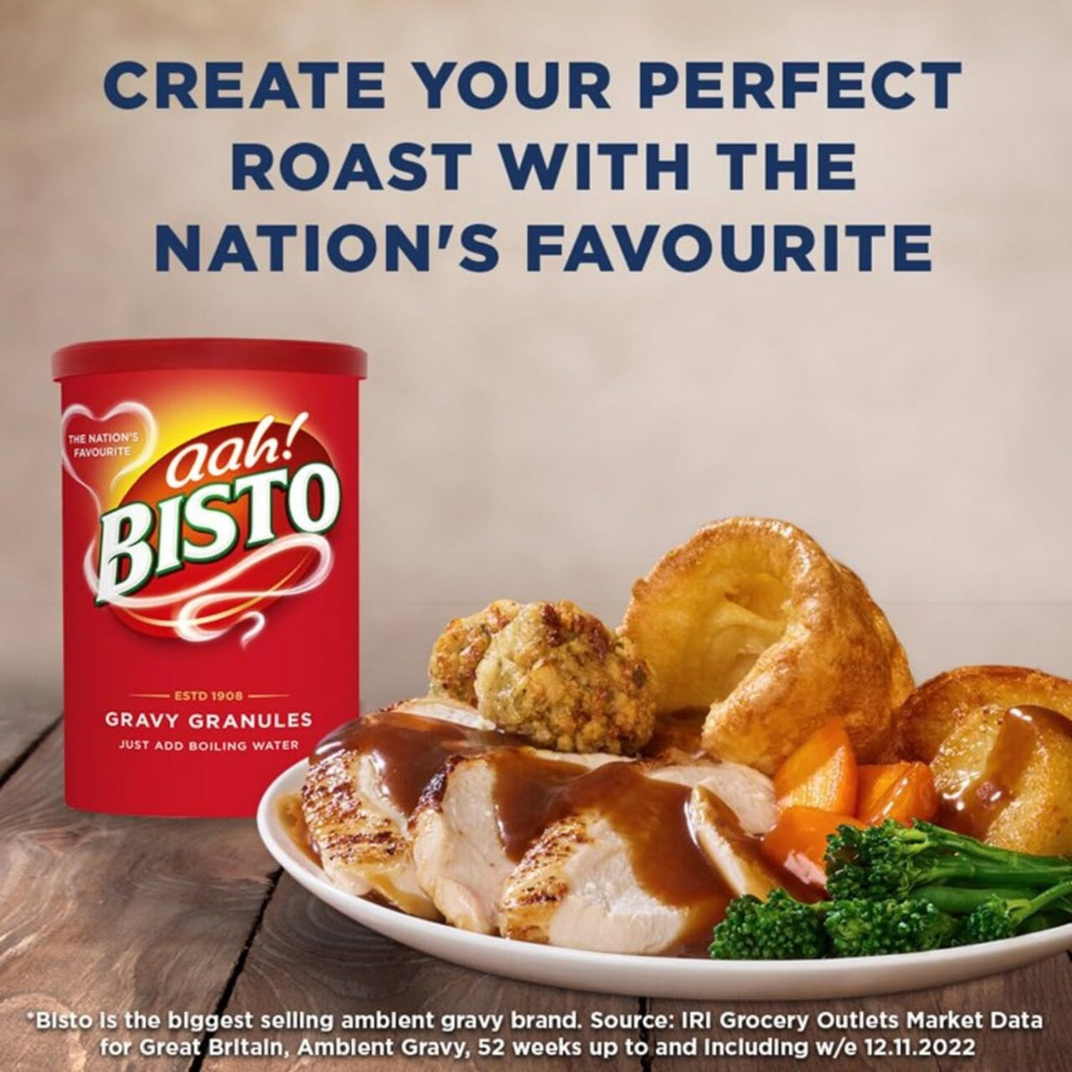 Bisto Gravy Granules pantry essential for quick family meals