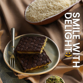 Toasted BISVUA kataifi adds a crispy texture to mochi-inspired treats.