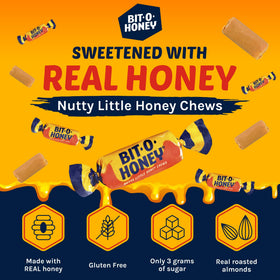 Bit-O-Honey individually wrapped bites ideal for sharing at events.
