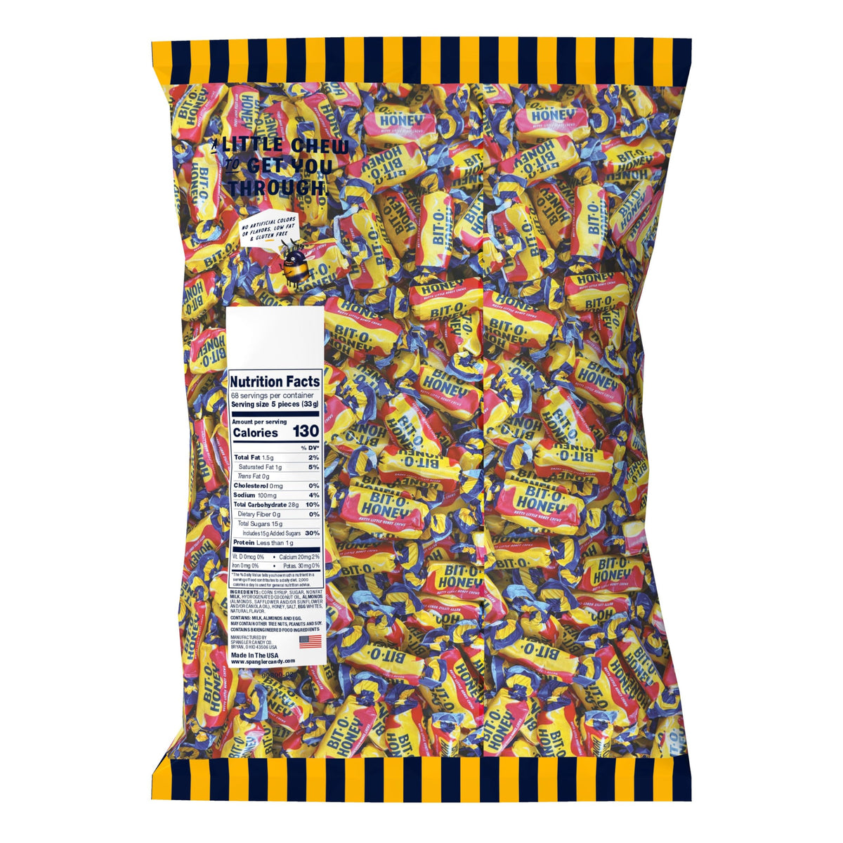 Bit-O-Honey retro packaging, gift-ready for holidays and celebrations.