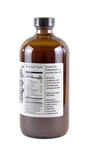 Bite Me Tonic family recipe label highlights heritage and craftsmanship.