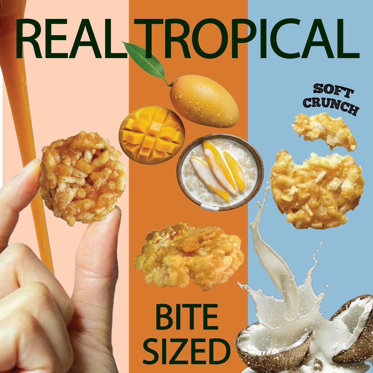 Bitetuoso caramel-silk close-up reveals rich caramel and smooth coconut.