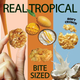 Bitetuoso caramel-silk close-up reveals rich caramel and smooth coconut.