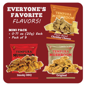 Bitetuoso Tempura Oyster Mushrooms Ready-to-Eat Snack image invites quick nibbling