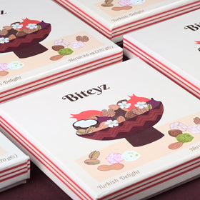 Biteyz Nutty Turkish Delight gift box — ready-to-gift packaging for any occasion