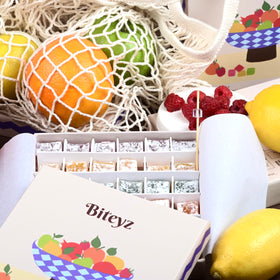 Biteyz orange-flavor delight delivers zesty citrus lift for desserts or snacks.