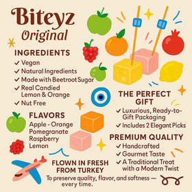 Biteyz premium gift box packaging designed for effortless gifting and elegance.