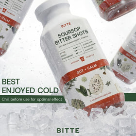 Bitte vegan alcohol-free label emphasizes clean choice for mindful shoppers.