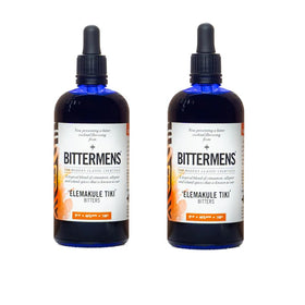 Bittermens Elemakule Tiki Bitters bottle 5oz ready to flavor tropical cocktails.