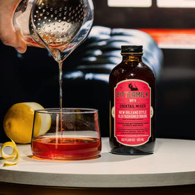 Bittermilk No.4 Rouge bottled in Charleston, SC with artisanal quality.