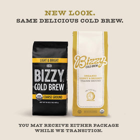 Bizzy light roast aroma glass highlighting bright citrus notes.
