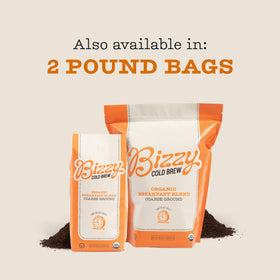 Bizzy Organic flavor notes hint at a balanced morning experience.
