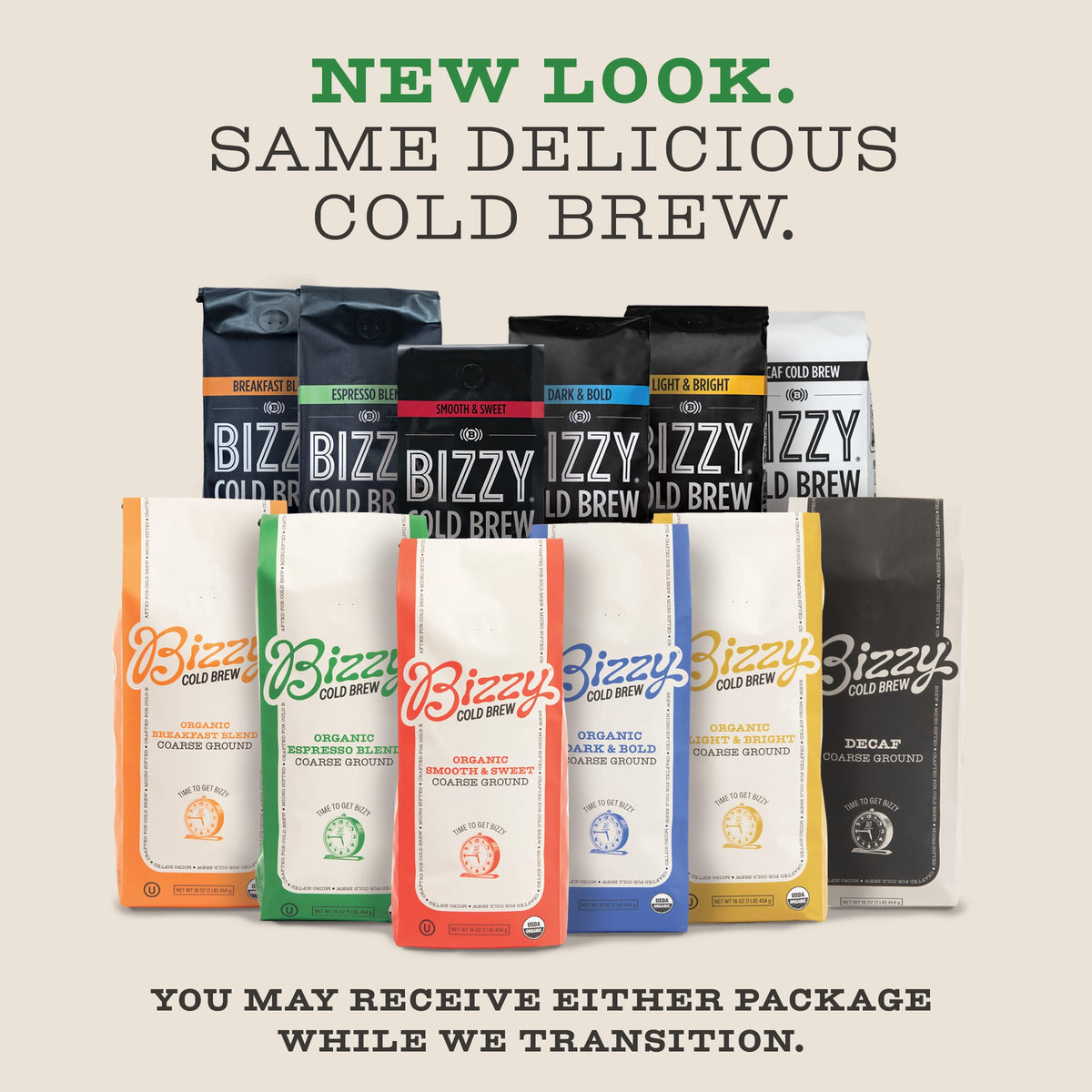 Bizzy specialty-grade coffee ensures consistent quality.