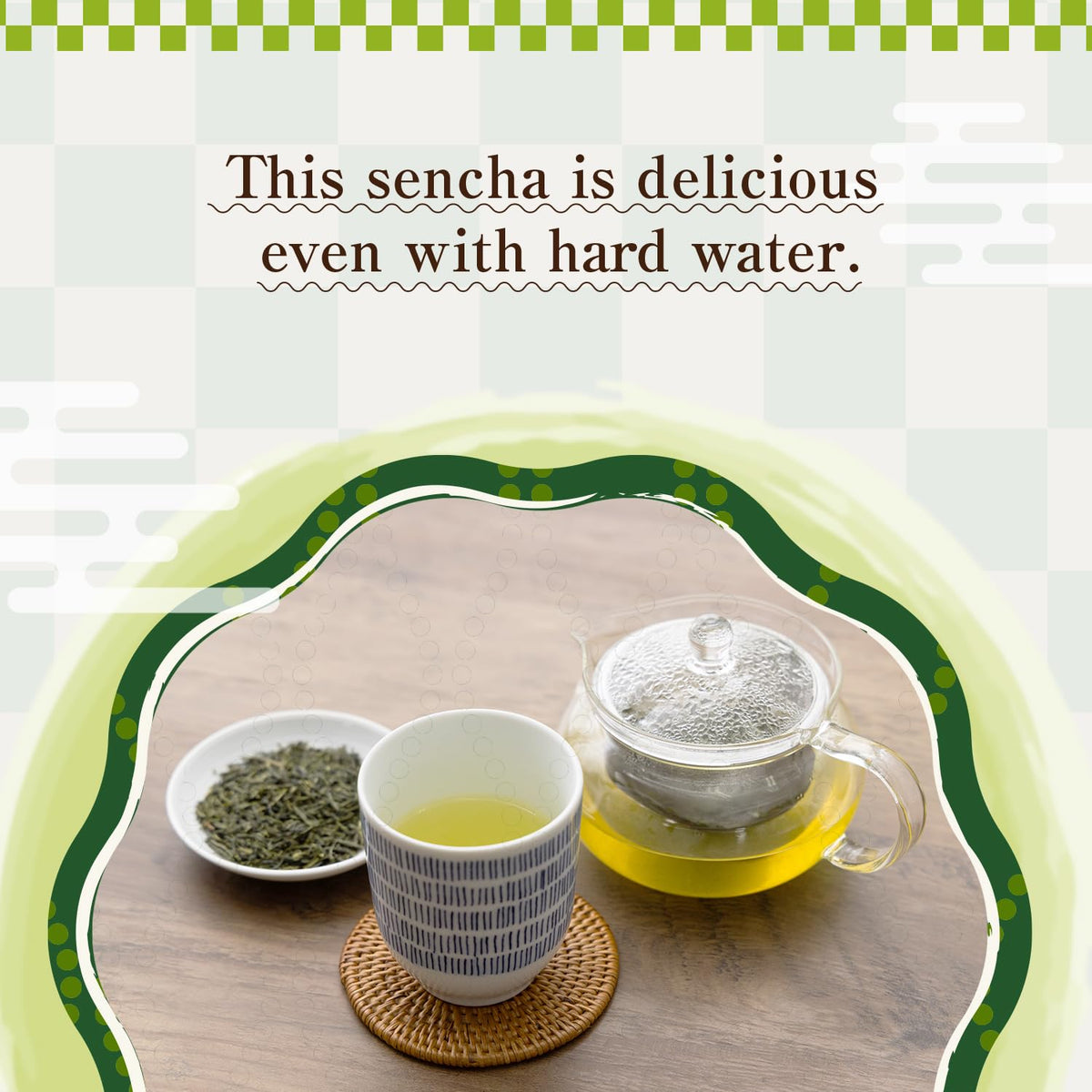 BJDesign Sencha hot brew steps guide ideal extraction.