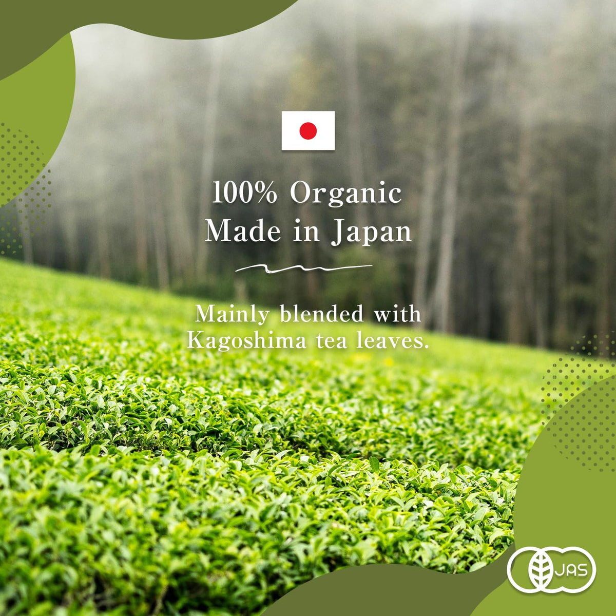 Organic certification badge signals trusted quality in BJDesign.