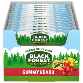 Black Forest Gummy Bears six flavors provide a colorful on-the-go snack