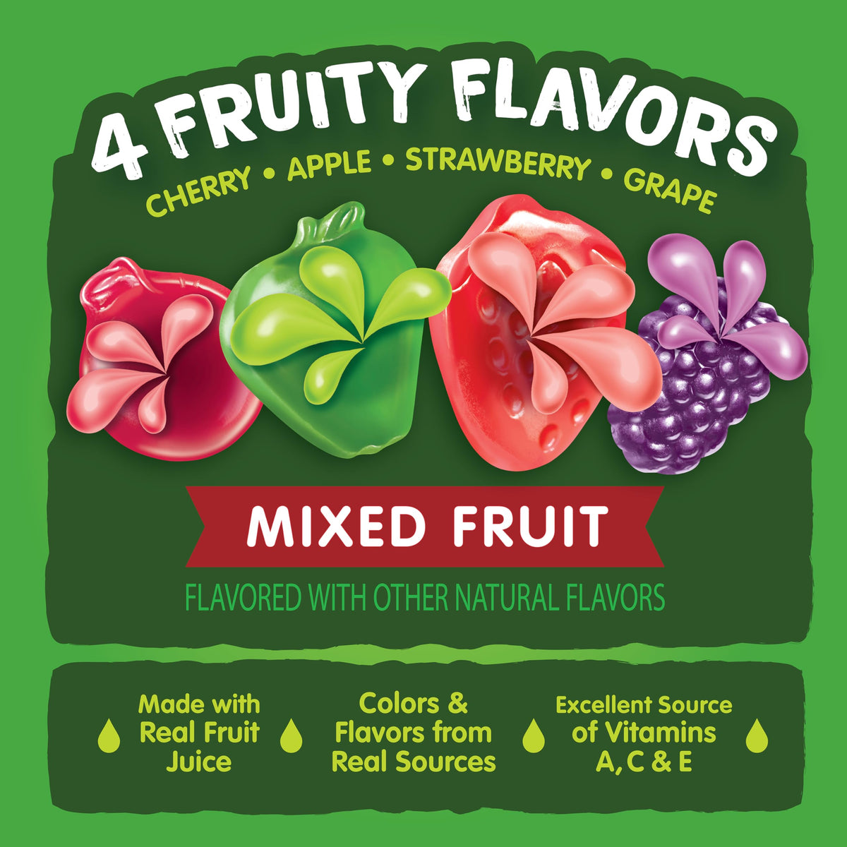 Image shows bursting center texture of Black Forest Juicy Burst.