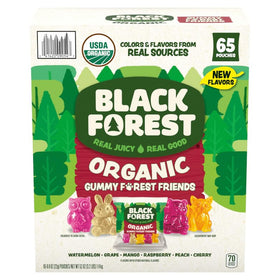 Black Forest Forest Friends Owl gummy, organic snack with fruity flavor for busy days