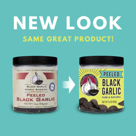 Black Garlic North America peeled cloves close-up with glossy texture for quick flavor boost.