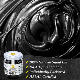 Black Hut squid ink risotto bowl highlights rich hue and silky texture