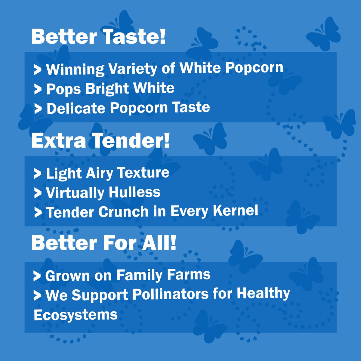 Black Jewell Blue Ribbon White farm-sourcing highlights family farms and quality