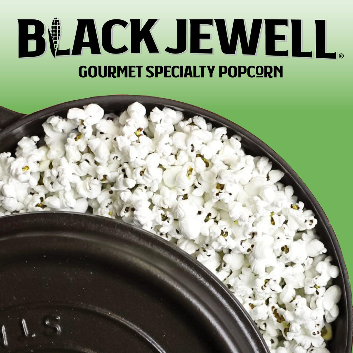Black Jewell kernels grown on US Midwest family farms for authentic flavor