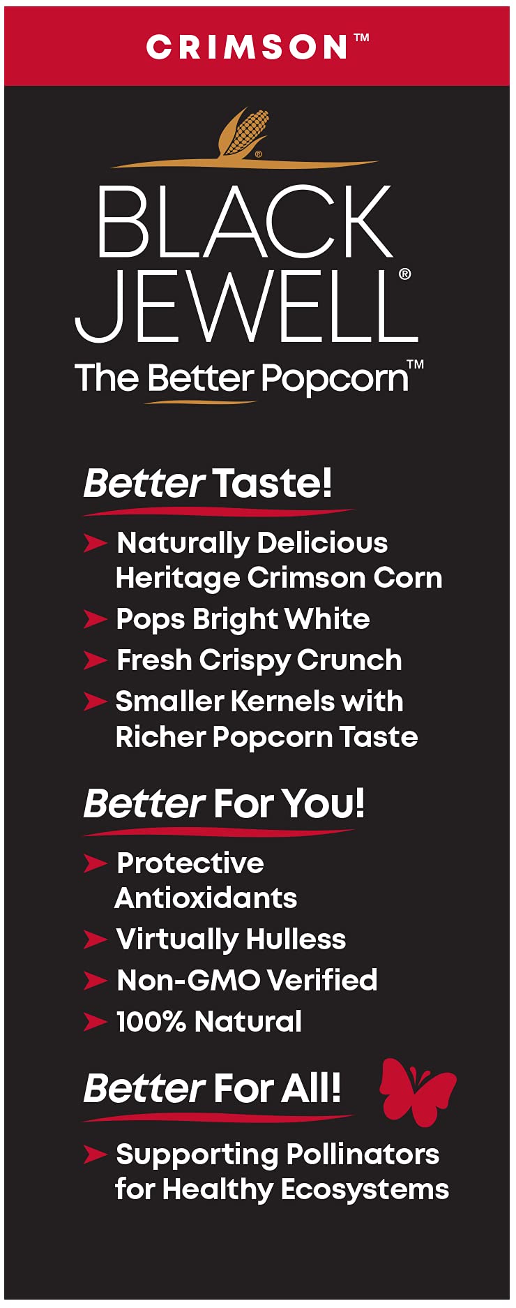 Black Jewell Native Mix kernels offer a versatile blend for at-home snacking.