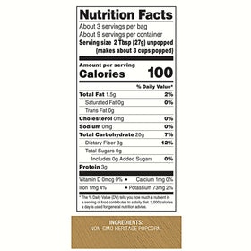Black Jewell No Salt No Oil label highlights the light flavor profile.