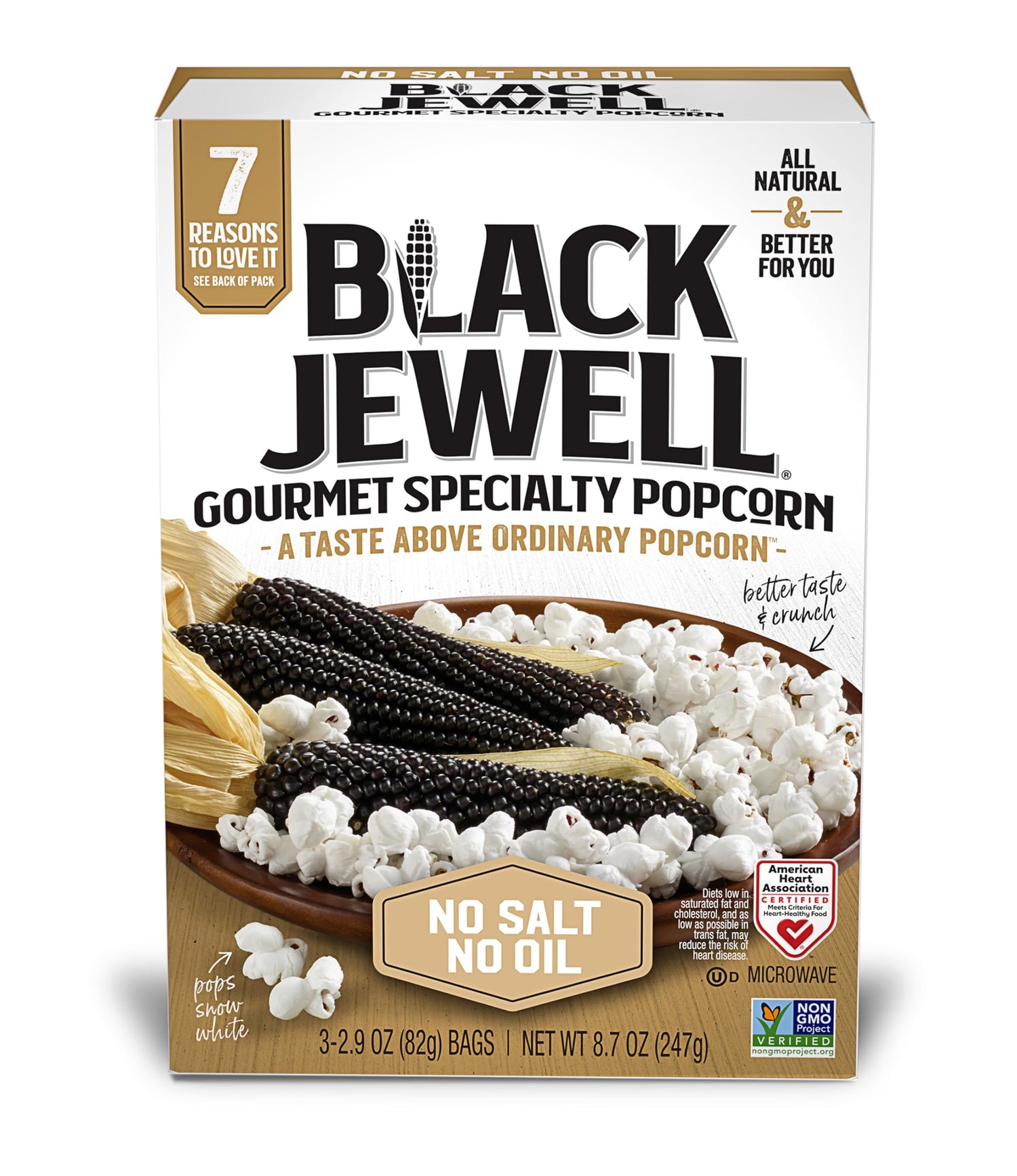Black Jewell popcorn pack of 6 showcases convenient multi-pack for sharing.