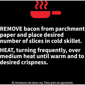 Black Label bacon serving ideas shot for quick weeknight recipes.