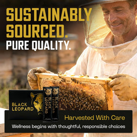 Black Leopard Honey Packs daily use, quick energy for routines and workouts.