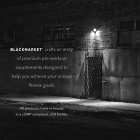 BLACKMARKET RAW Creatine 5-gram serving measured for dosing